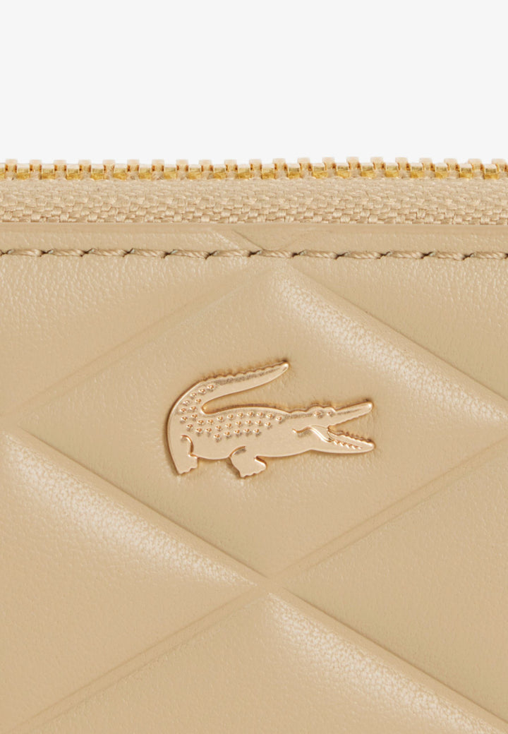 Lacoste Compagnon/Portefeuille Crocodelle Cuir Viennois