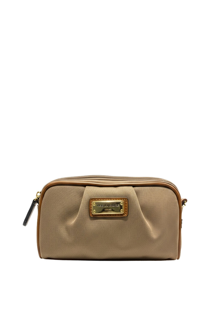 Ted Lapidus Mala de senhora Jaimie DU43510 Natural/Cognac