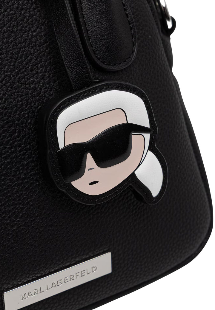 Karl Lagerfeld Ikon Crossbody Bag Black
