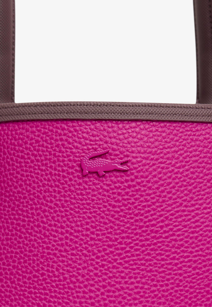 Mala Tote Anna Mulher Lacoste Oxalis Rubine