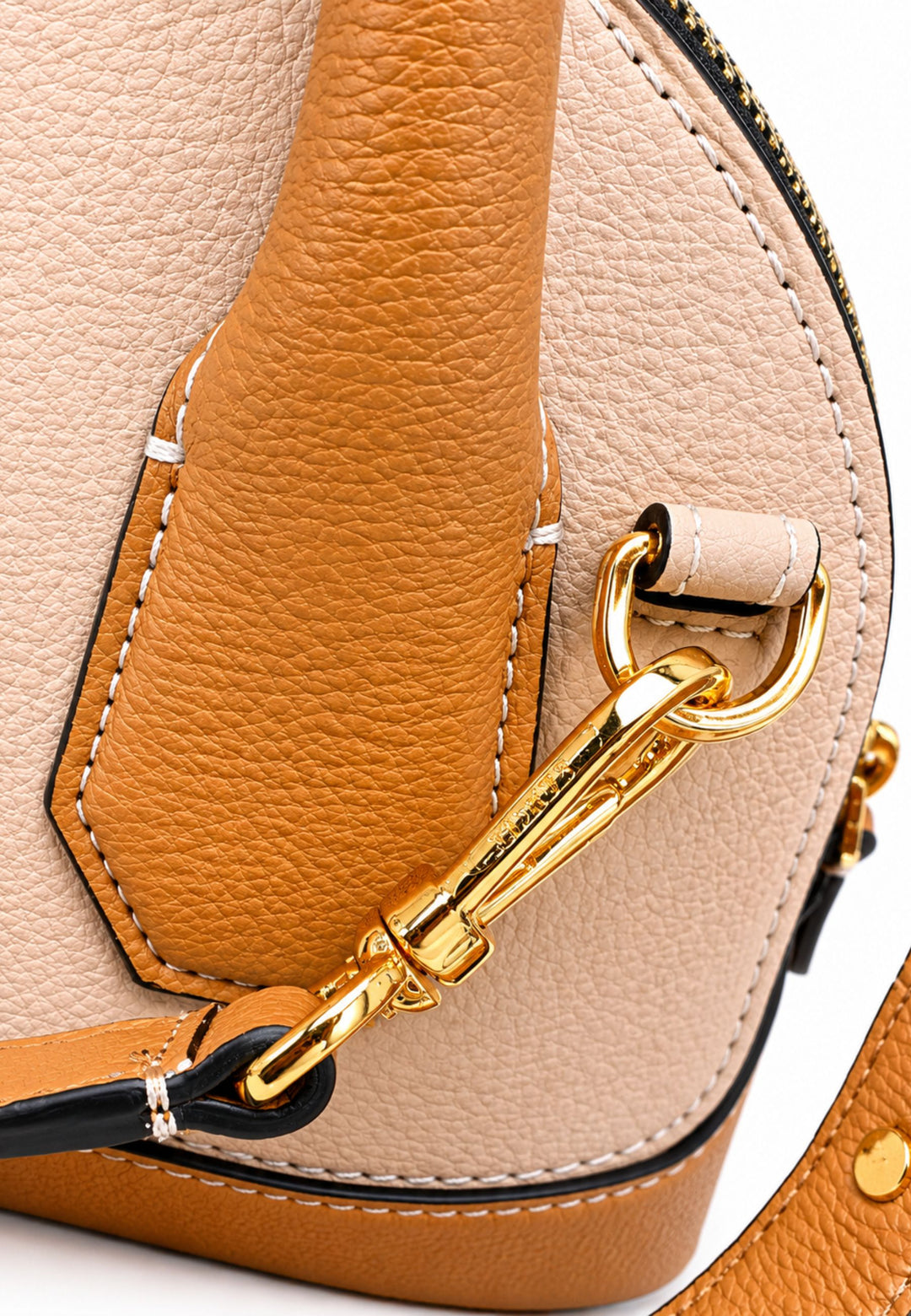 Lancel Mini Sac Bandoulière Bugatti Belleville Mco Cappuccino