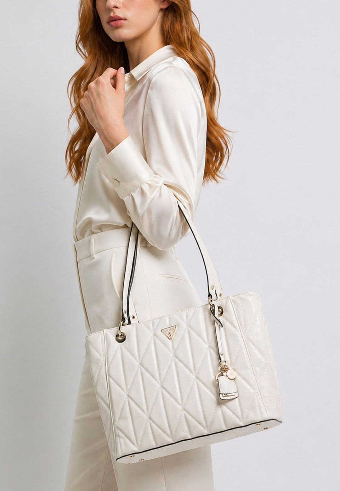 Hádej Bandoulière Bag Betula Satchel Off White GG966325