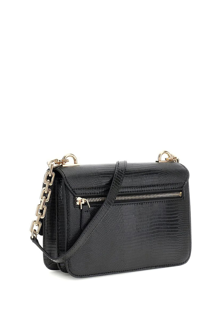 Guess Kabelka přes rameno Anadela 3 Comp Satch Black