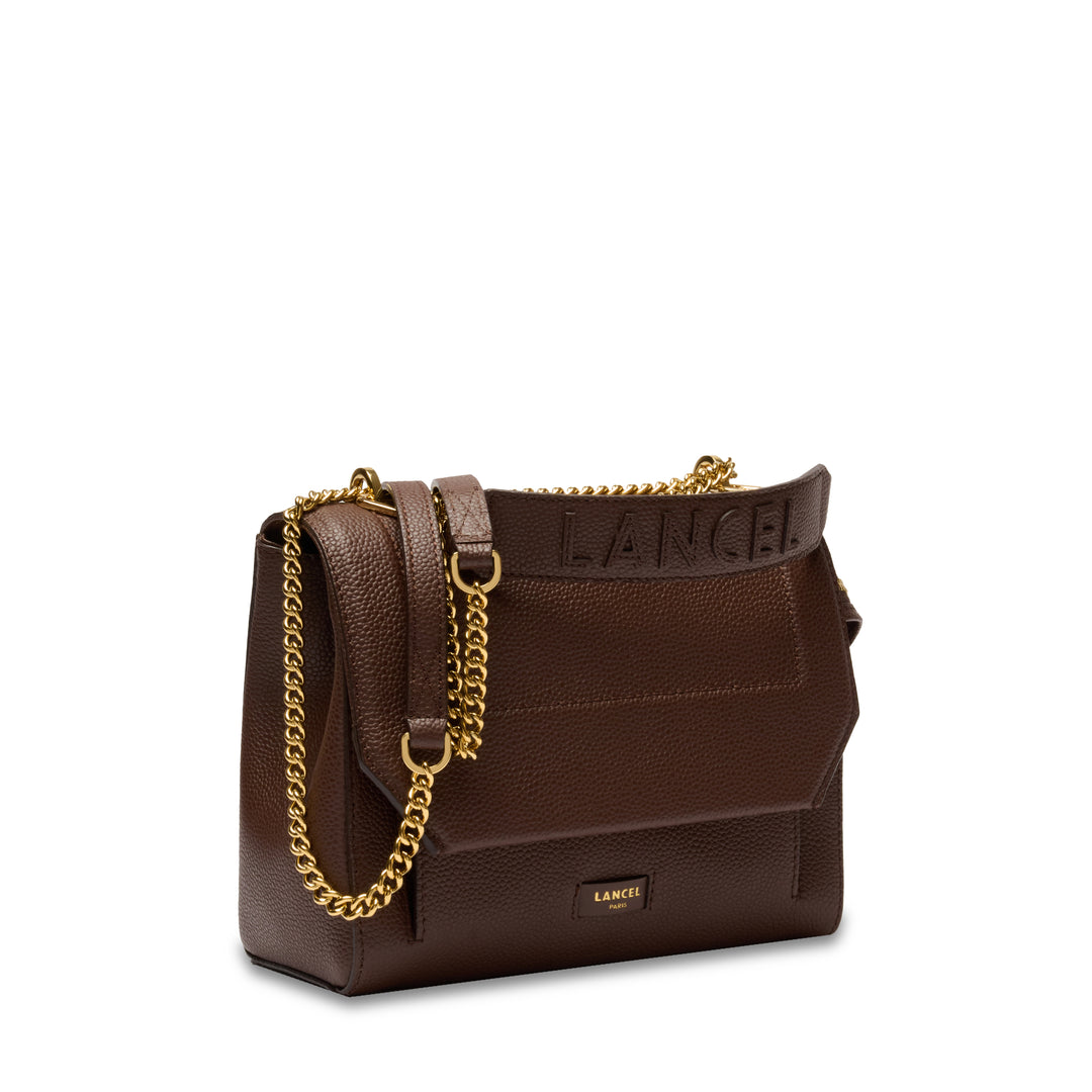 Lancel Ninon M Klapptasche Noix De Coco Damen