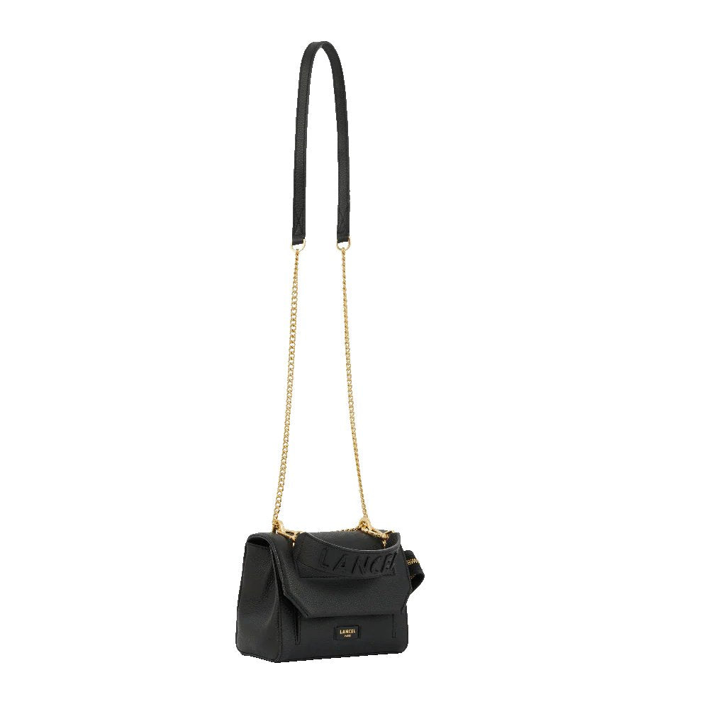 Lancel Ninon M Umhängetasche A09222JDTU Schwarz/Gold