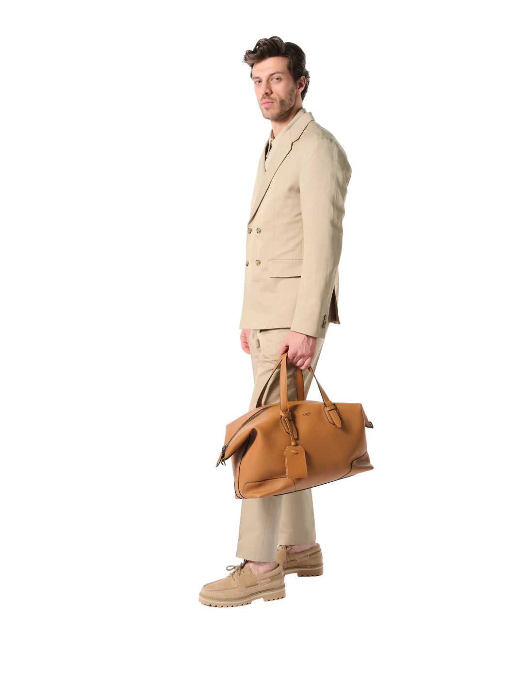 Lancel Mala de viagem Charlie Camel A1343020TU