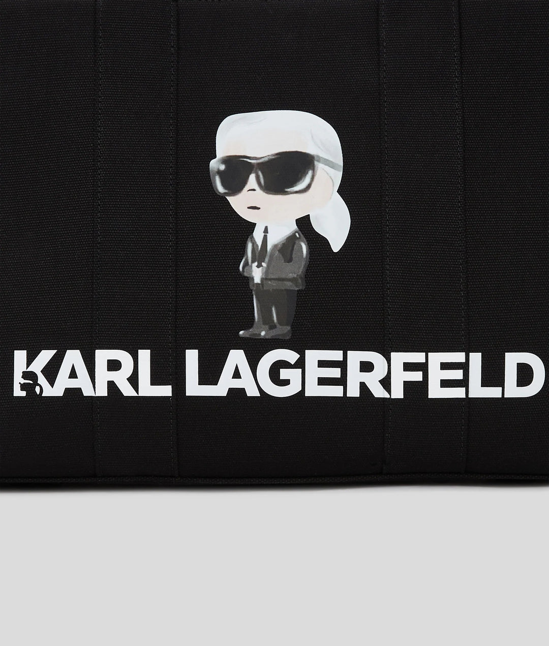 Karl Lagerfeld Borsa Tote Ikon Aquarelle Quadrata Nera