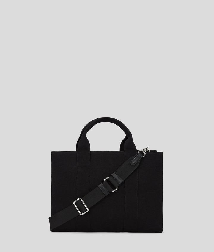Karl Lagerfeld Borsa Tote Ikon Aquarelle Quadrata Nera