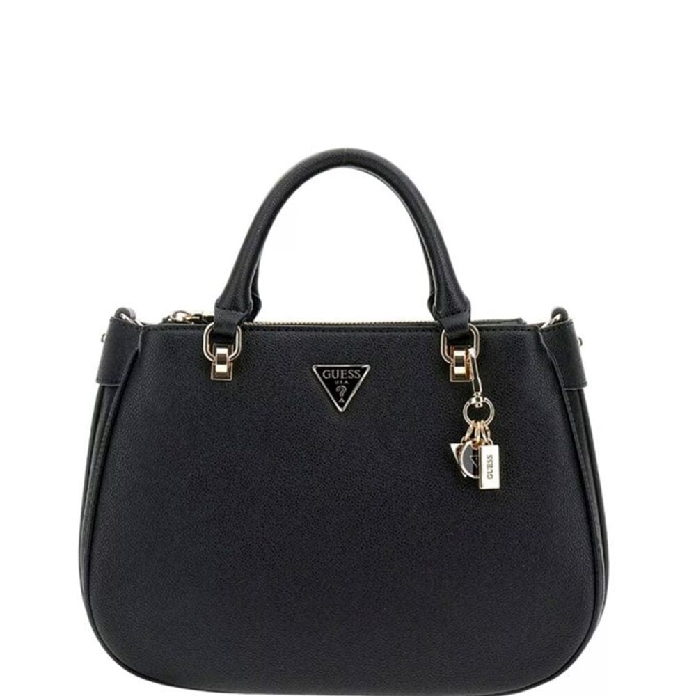 Guess Handtasche Silvye Bucket Schwarz
