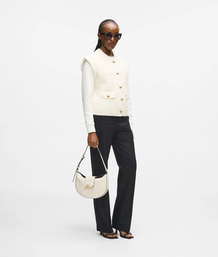 Bolsa lua K/Assinatura B1W30059 Karl Lagerfeld Branco