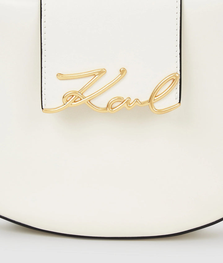 Bolsa lua K/Assinatura B1W30059 Karl Lagerfeld Branco