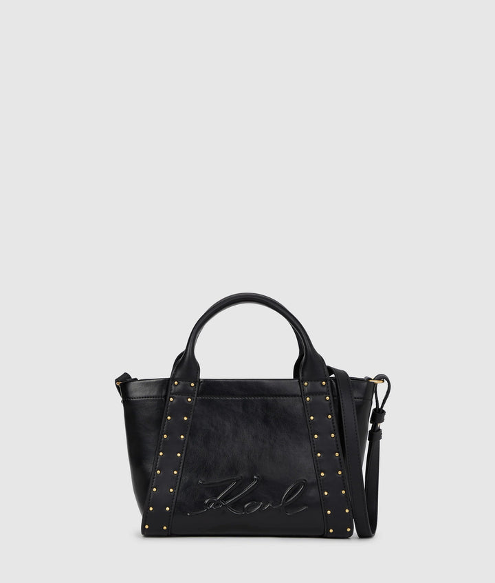 Karl Lagerfeld K/Ville lille tote bag med nitter