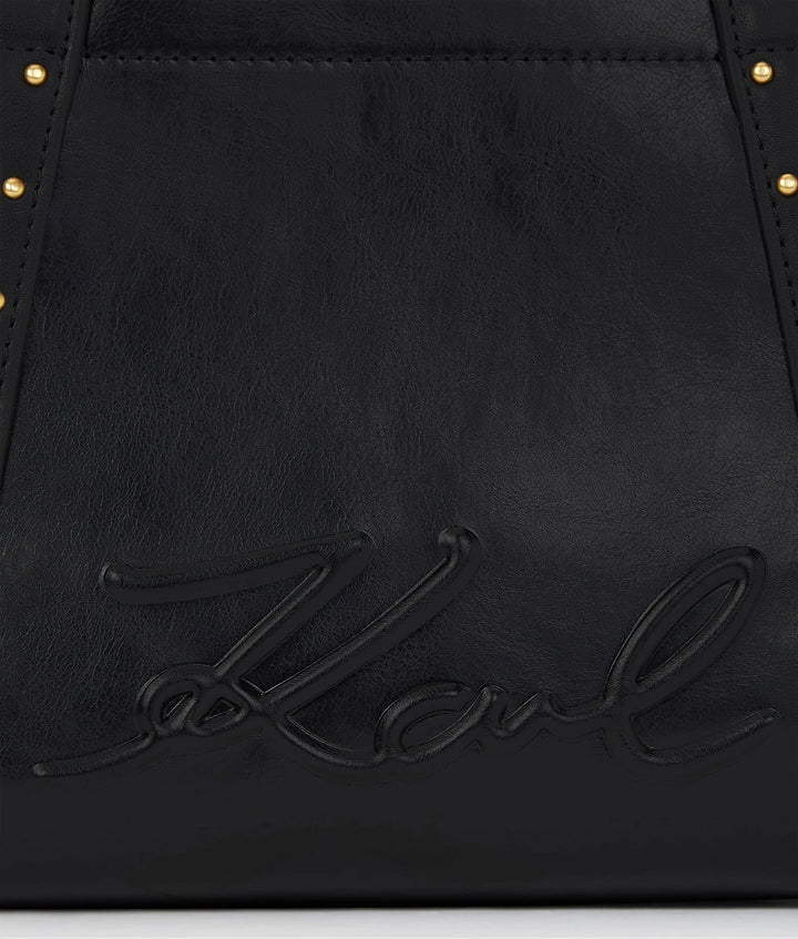 Karl Lagerfeld K/Ville lille tote bag med nitter