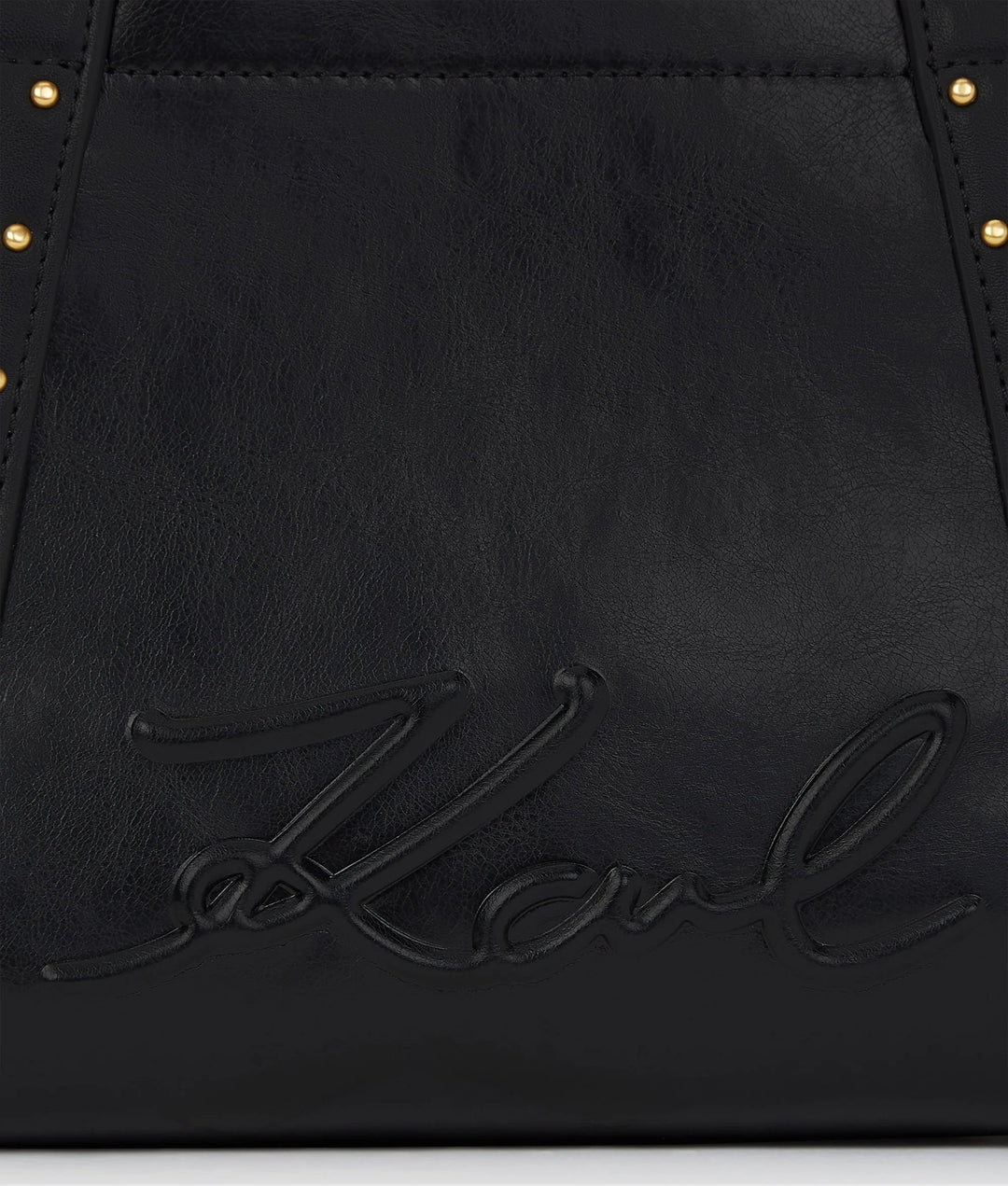 Karl Lagerfeld K/Ville lille tote bag med nitter