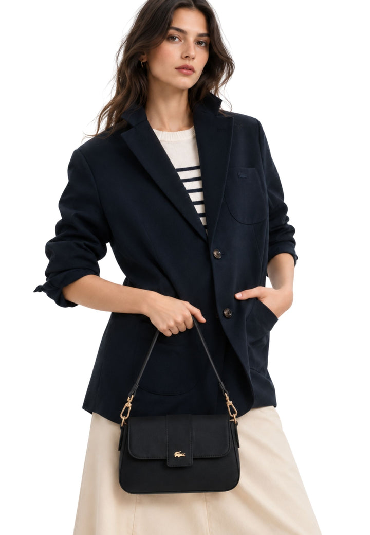 Lacoste Torba na ramię Casual Kobieta Czarna