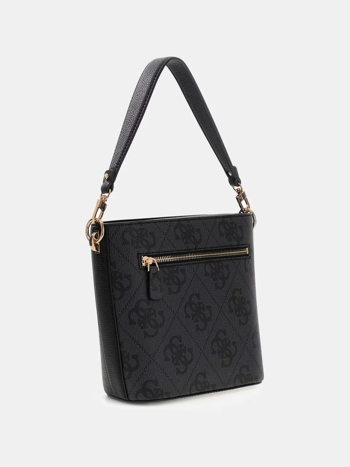 Guess Kabelka Karnilla Logo Bucket Coal Logo