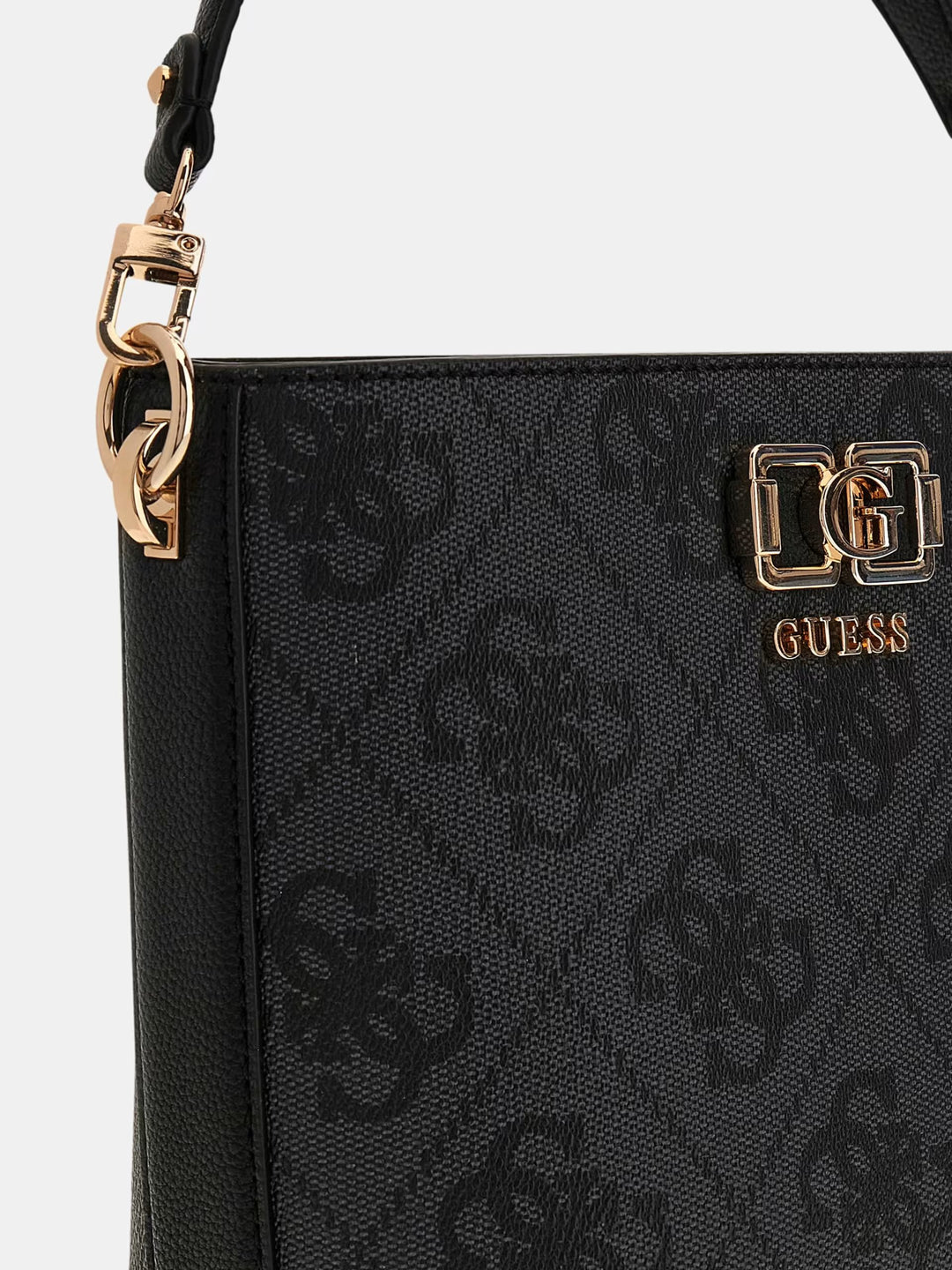 Guess Kabelka Karnilla Logo Bucket Coal Logo