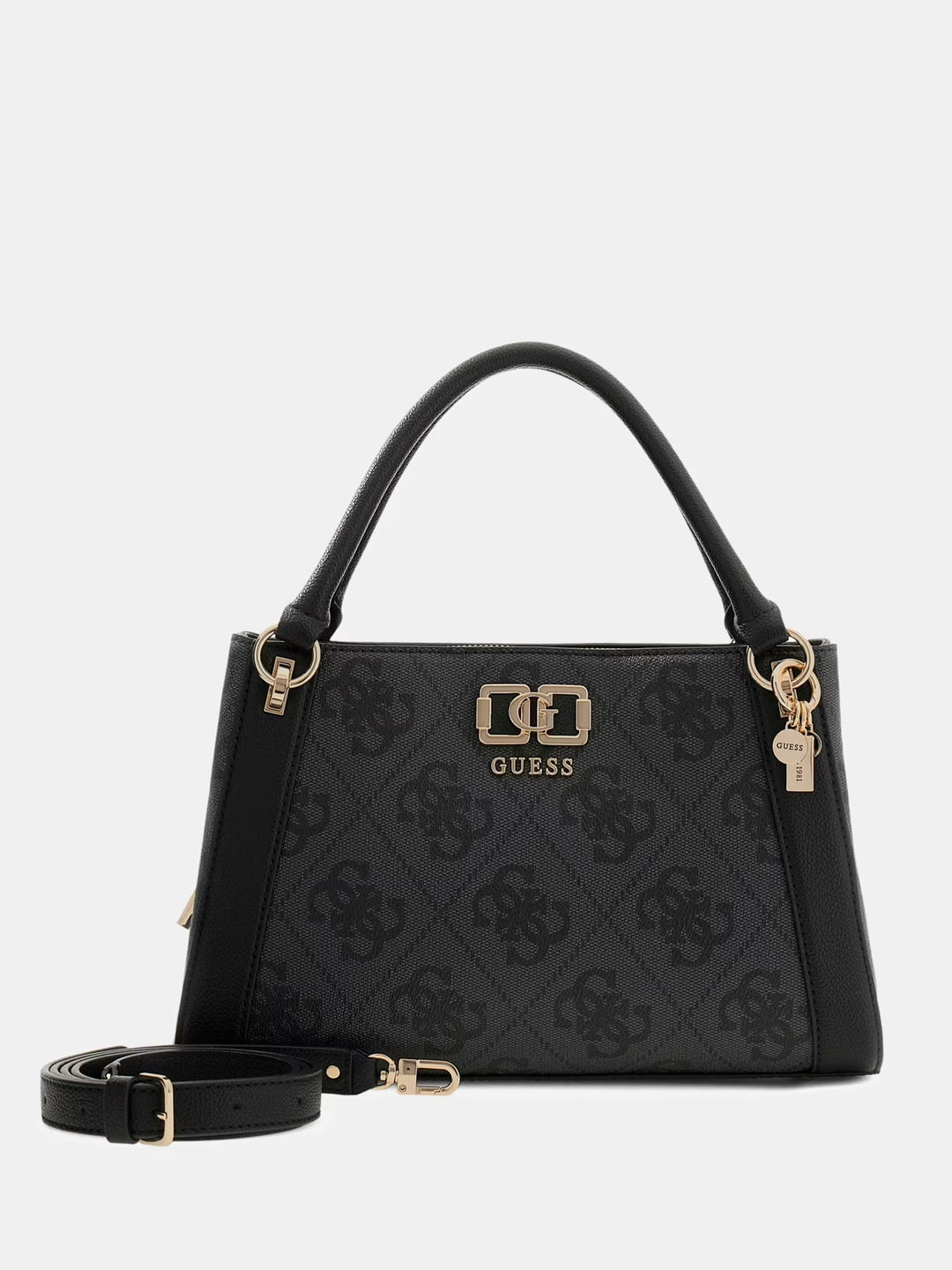 Guess Handtaschen Karnilla Logo Bucket Coal Logo OS990106