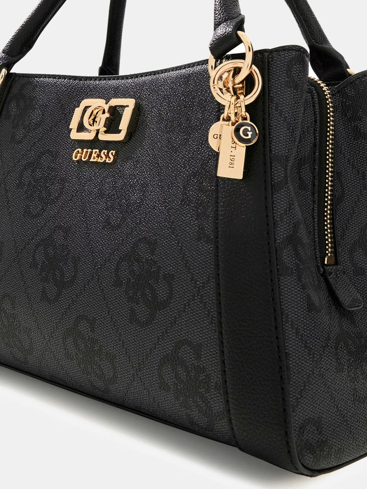 Guess Handtaschen Karnilla Logo Bucket Coal Logo OS990106