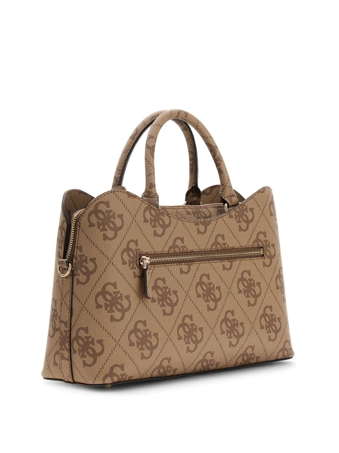 Guess Torebki Karnilla Logo Bucket Latte Logo