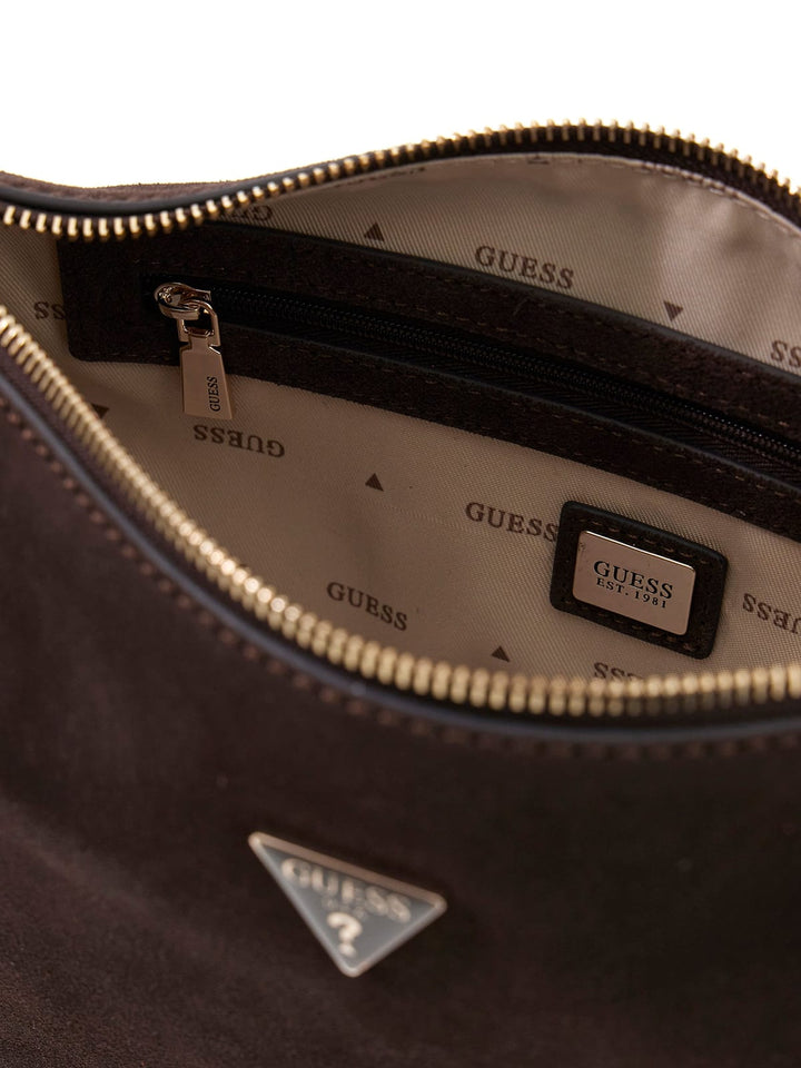 Guess Torba na ramię Danya Hobo Shoulder Espresso