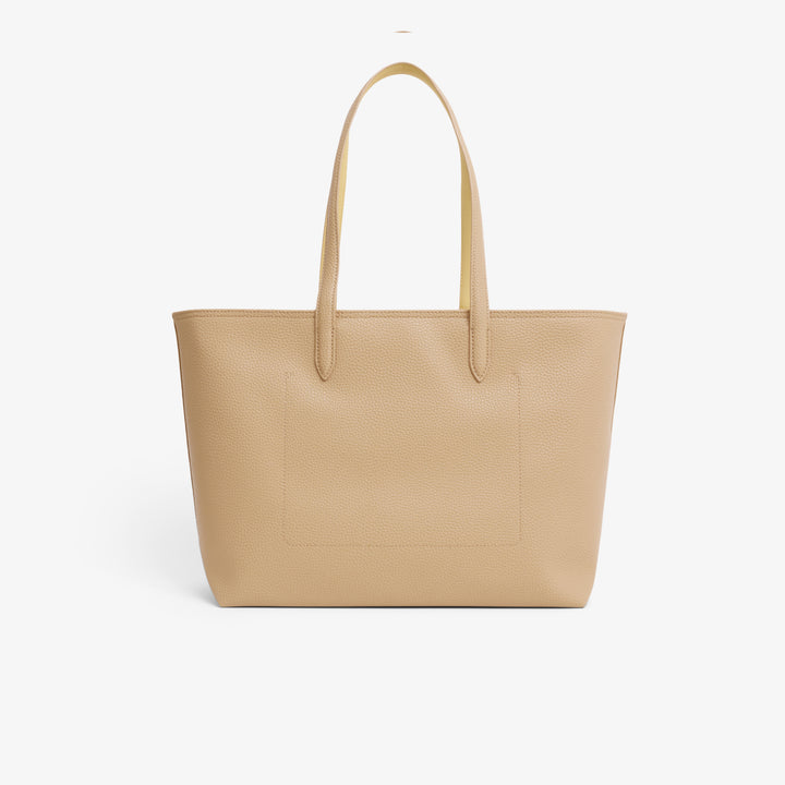 Lacoste Sac cabas zippé Anna Viennois Soja