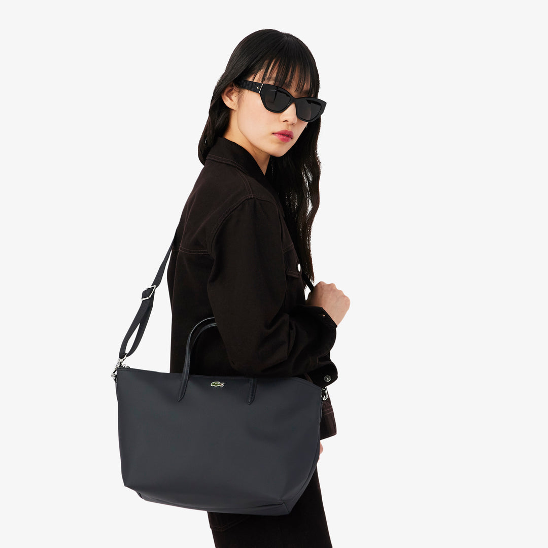 Lacoste L.12.12 Concept lille skuldertaske - Sort
