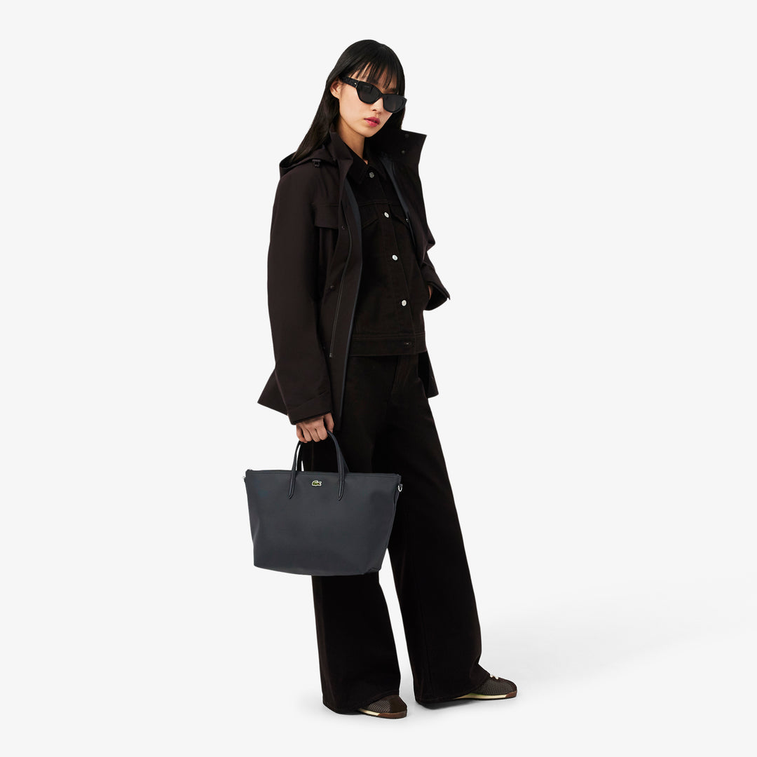 Lacoste L.12.12 Concept lille skuldertaske - Sort