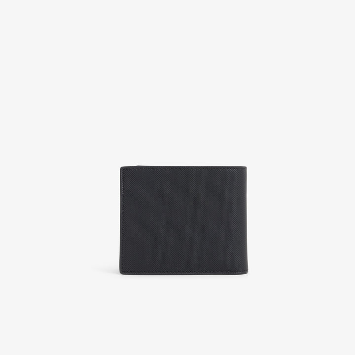 Carteira Masculina Lacoste Langon Pequeno Piqué Preto NH5281HW