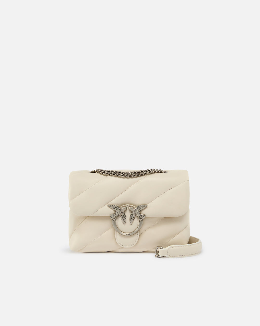Pinko Täsch Love Puff Mini Cl Schof Nappa Wäiss A0F2Z14O