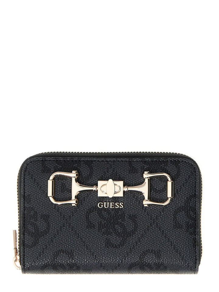 Guess Geldbörse Karnilla Logo Slg Lr Coal Logo