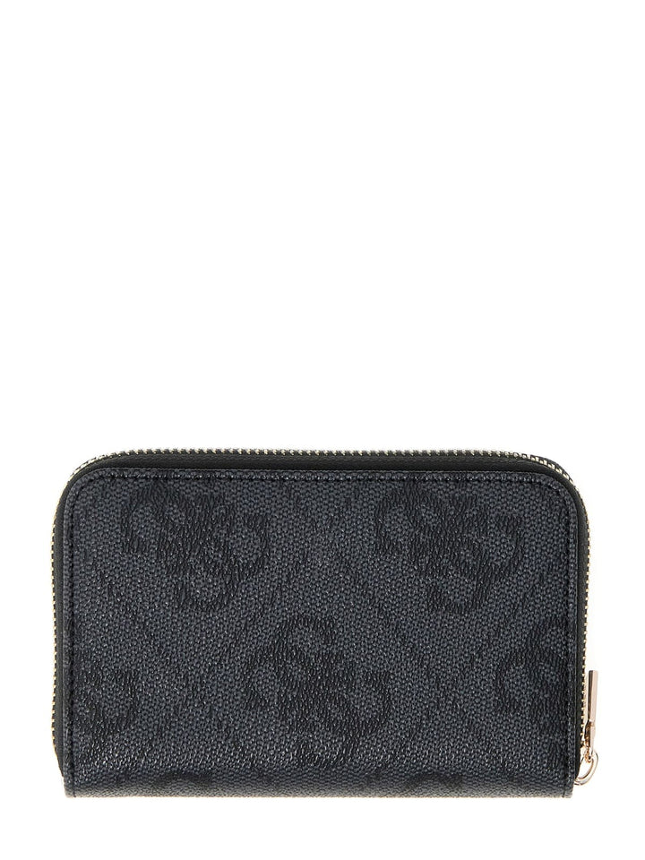 Guess Geldbörse Karnilla Logo Slg Lr Coal Logo
