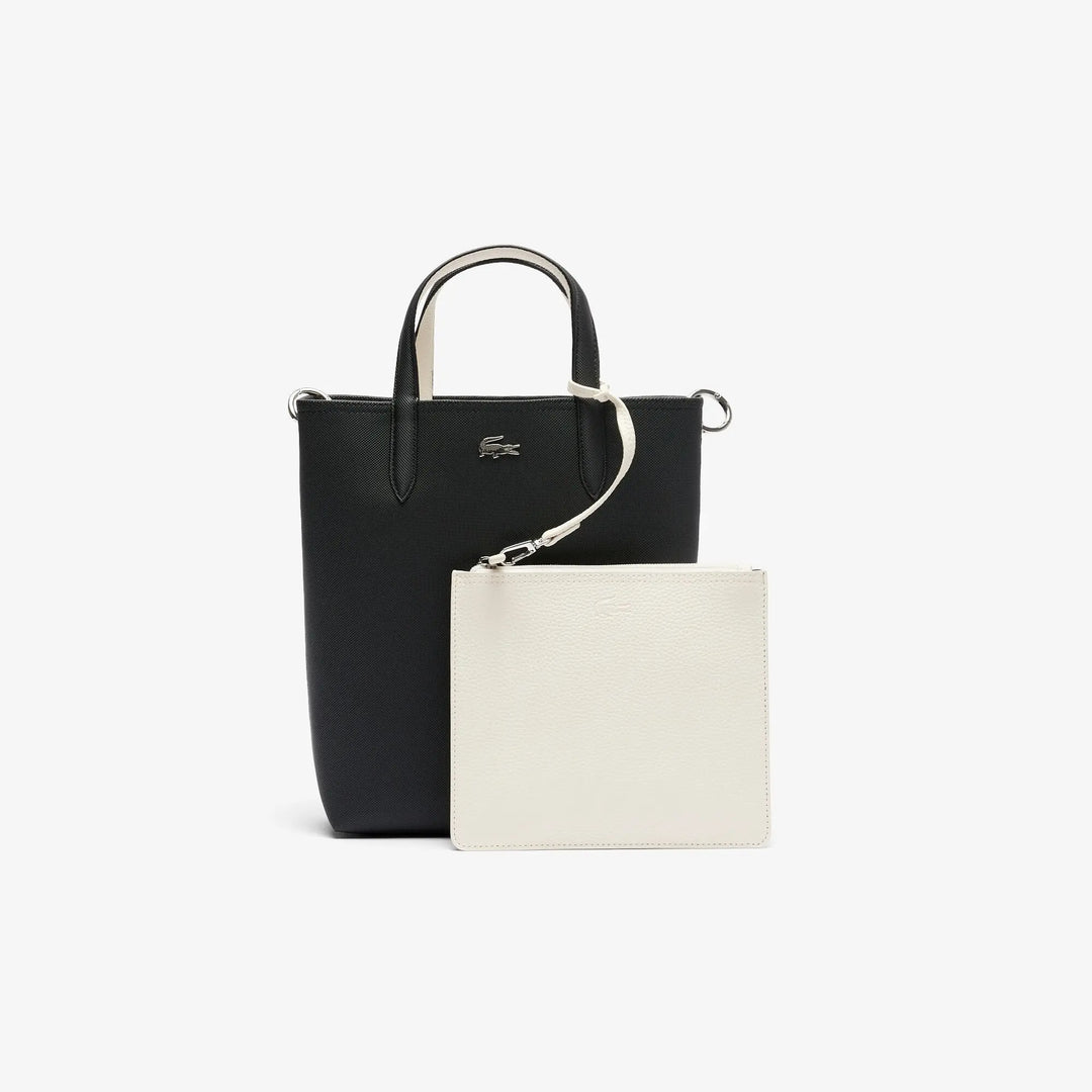 Lacoste Cabas / Shopping Noir-Farine-M66 Lucky Bag™