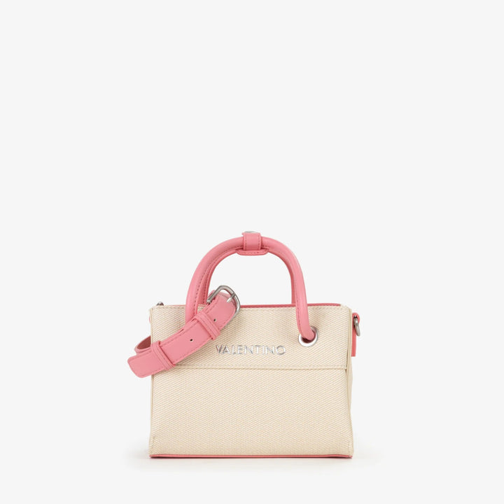 Valentino Nákupní taška Alexia Summer Naturale / Rose