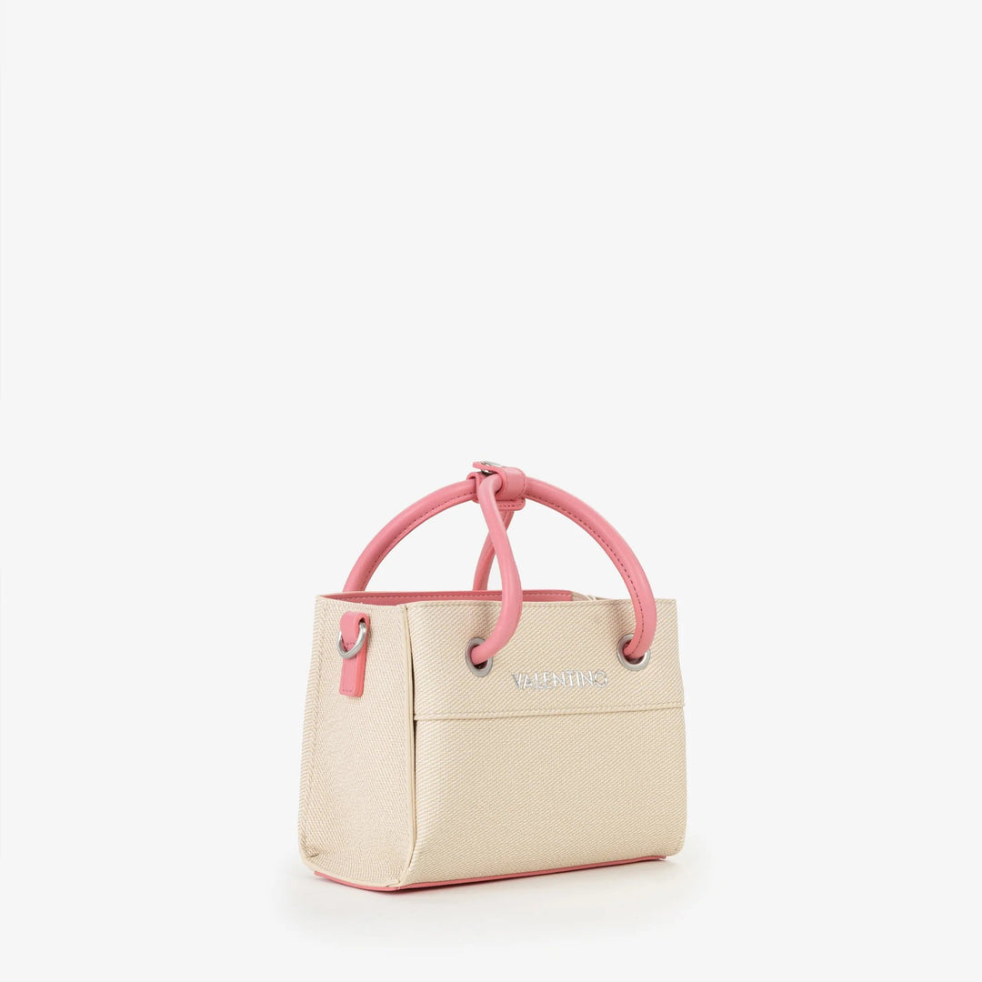 Valentino Nákupní taška Alexia Summer Naturale / Rose