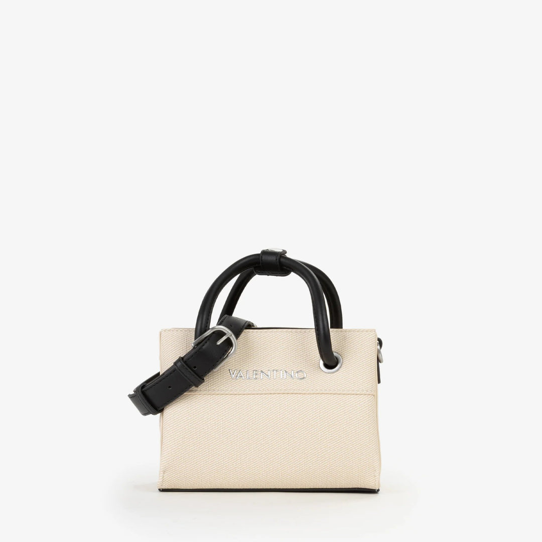 Valentino Borsa Shopper Alexia Summer Naturale / Nero
