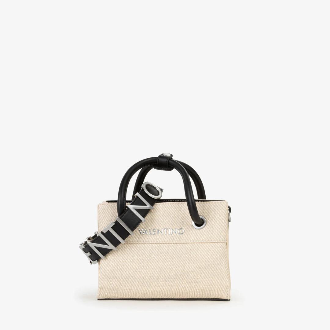 Valentino Borsa Shopper Alexia Summer Naturale / Nero