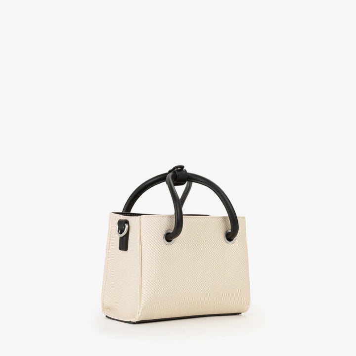 Valentino Borsa Shopper Alexia Summer Naturale / Nero