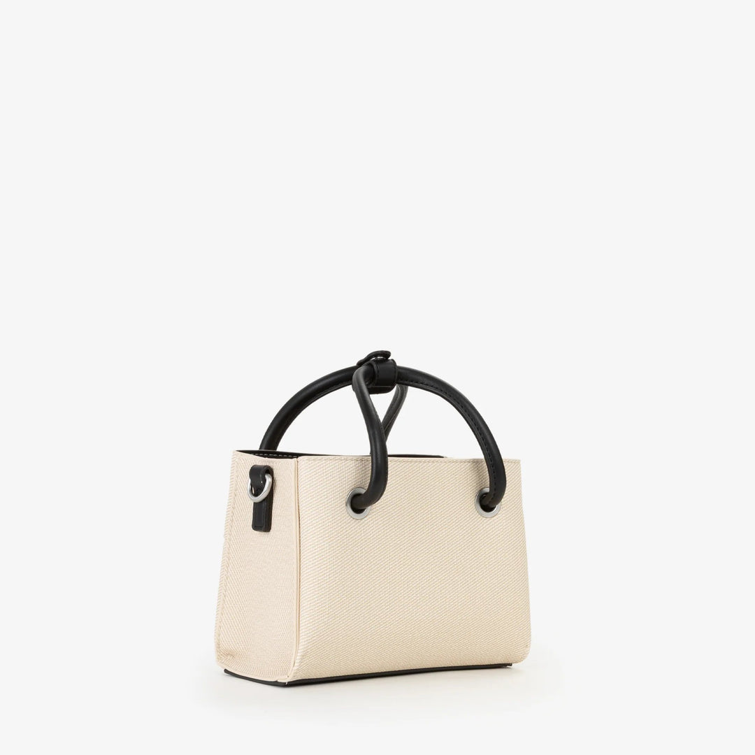 Valentino Borsa Shopper Alexia Summer Naturale / Nero