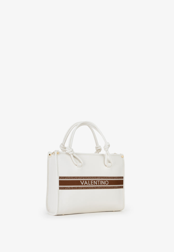 Valentino Sac Cabas Aella Blanc Femme Bianco