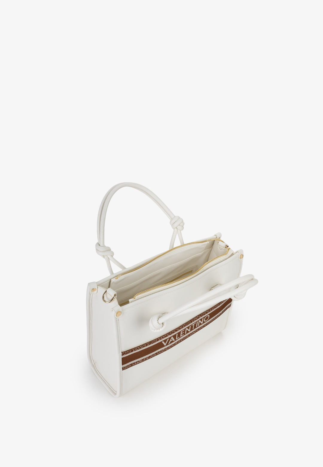 Valentino Sac Cabas Aella Blanc Femme Bianco