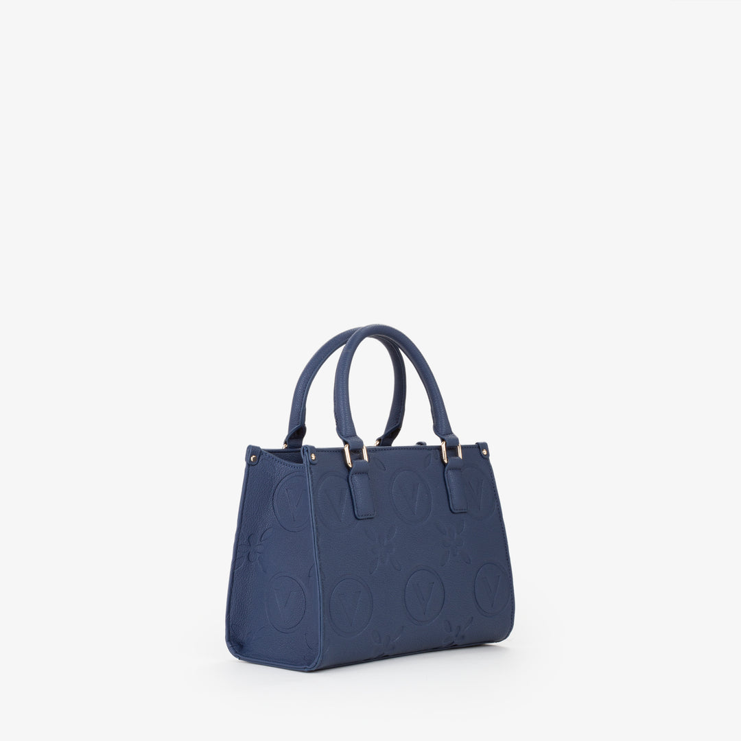 Valentino Taske Shopper Samba Re Blå Dame VBS8ZG04 Blu