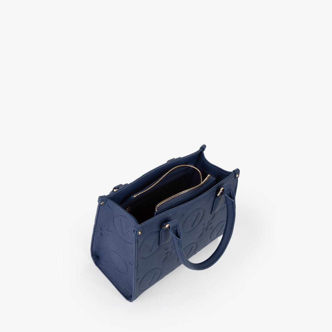 Valentino Taske Shopper Samba Re Blå Dame VBS8ZG04 Blu