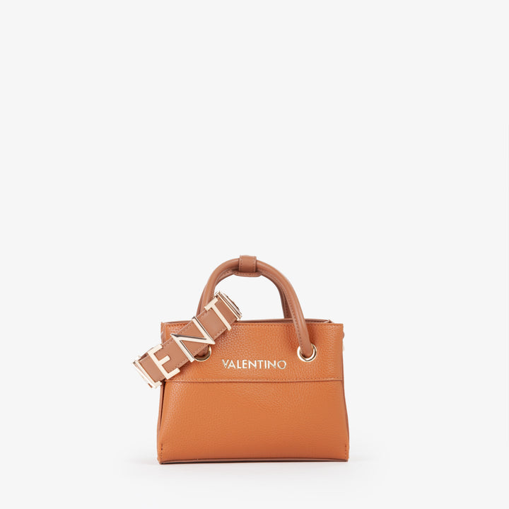 Valentino Borsa Shopper Alexia Marrone Donna Cuoio
