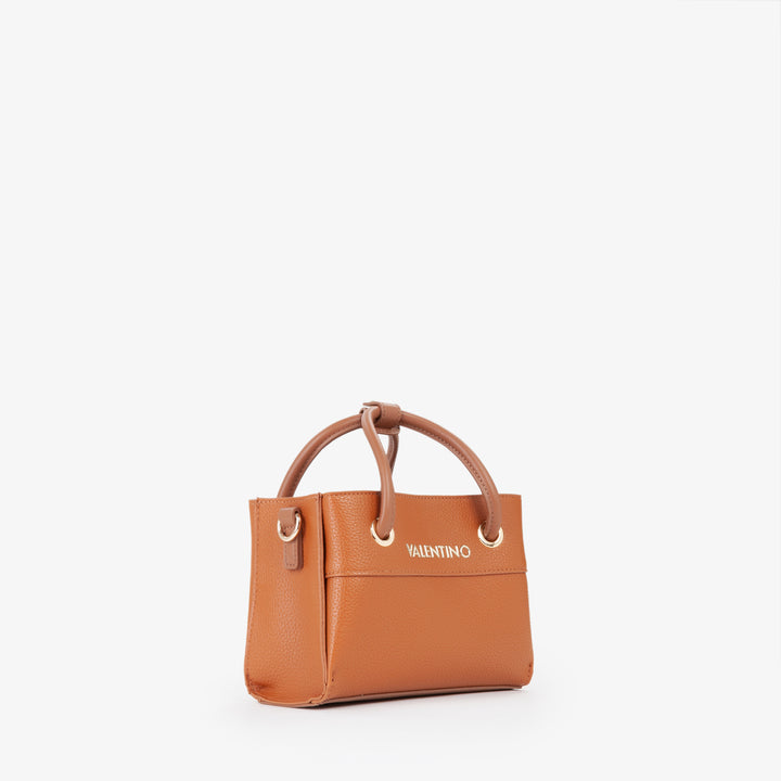 Valentino Borsa Shopper Alexia Marrone Donna Cuoio