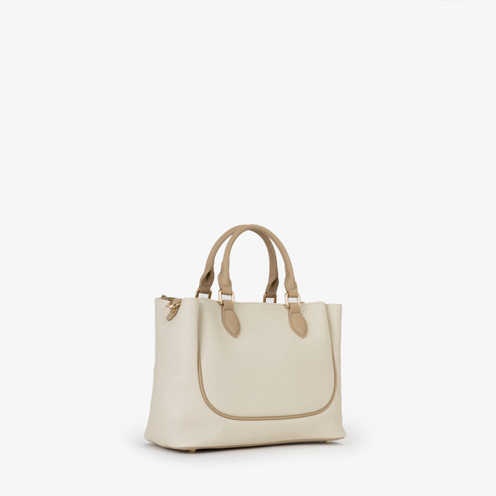 Valentino Torba Tote Daphne Re Beige Kobieta Ecru