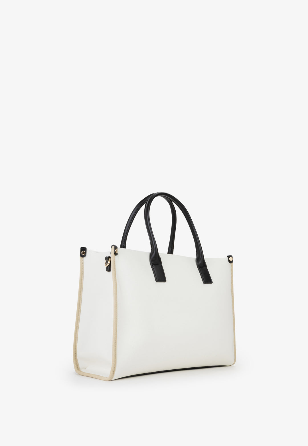 Valentino Tragetasche Acantha für Damen VBS9U304 Ecru/Schwarz