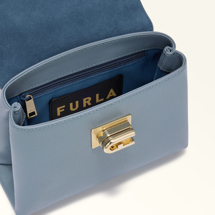 Furla Handväskor Mini 1927 Läder Blå