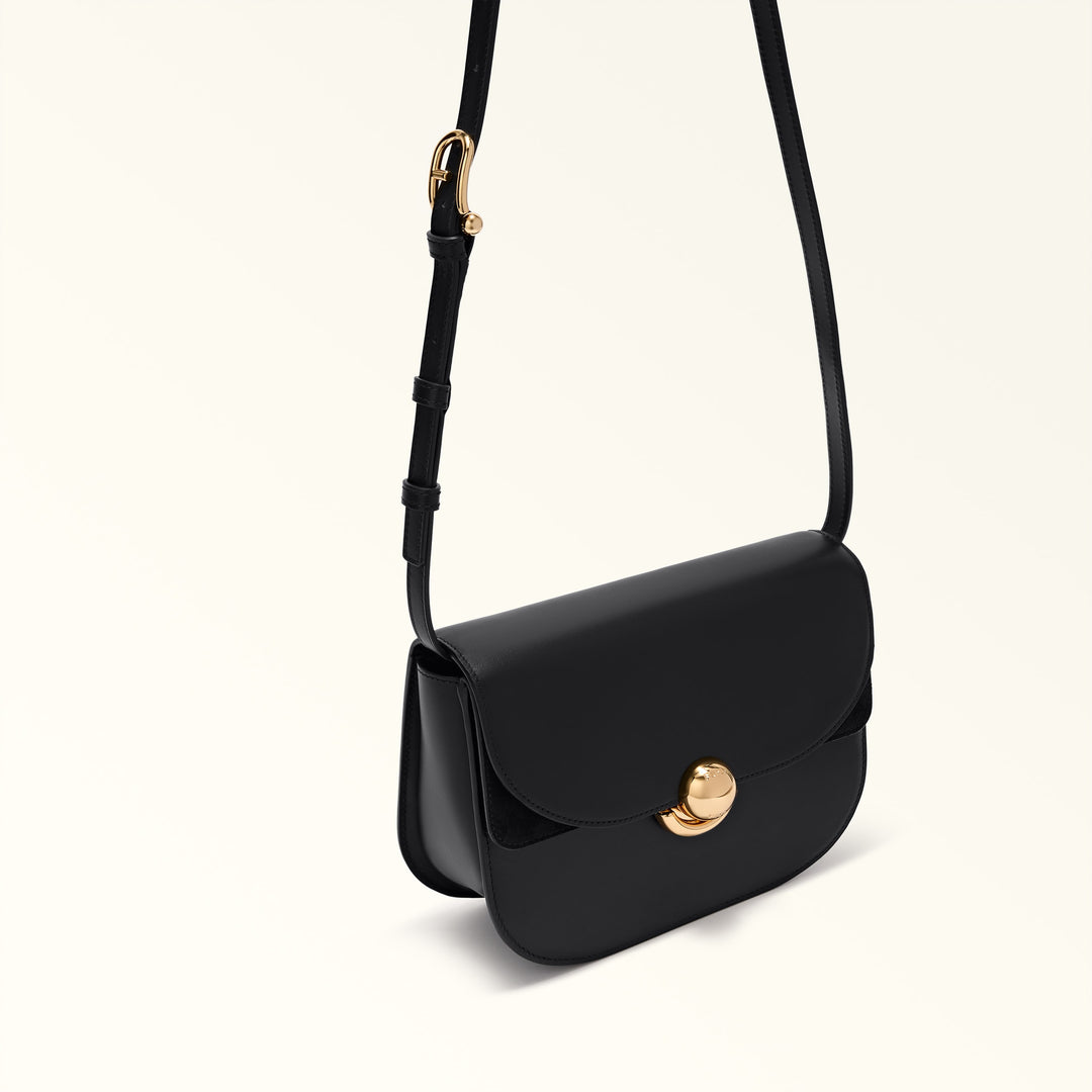 Furla Shoulder Bag S Sfera Leather Black