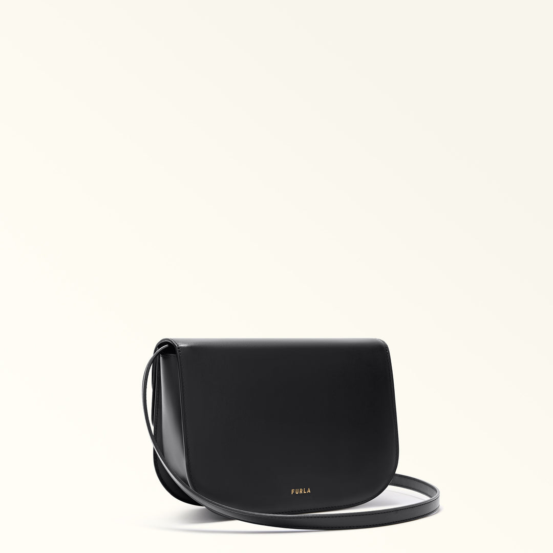 Furla Shoulder Bag S Sfera Leather Black